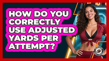 How Do You Correctly Use Adjusted Yards Per Attempt? - Gridiron Data Digest