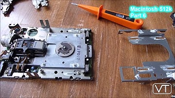 Mac 512k restore project -- Part 6 -- Apple Macintosh Floppy Drive Repair
