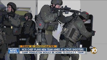 Head of NCIS says Camp Pendleton team will be used to combat active-shooter incidents