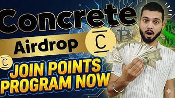 Concrete Airdrop - Join Early Stage Points Program Now 