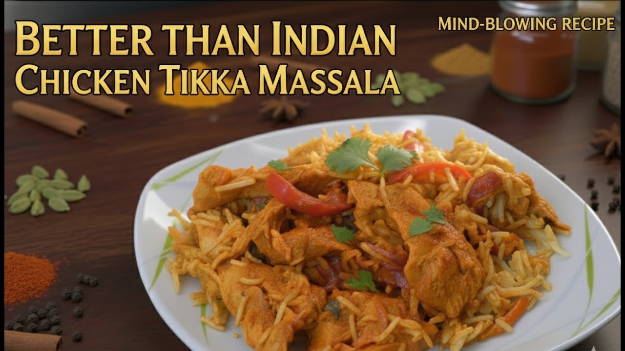 Better Than Indian Chicken Tikka Masala! 🥘🔥