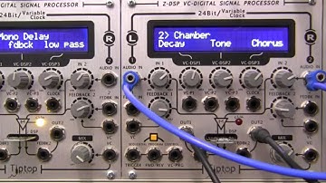 Modular Wild presents SOUNDS TipTop Audio ZDSP with Halls of Valhalla By Valhalla DSP