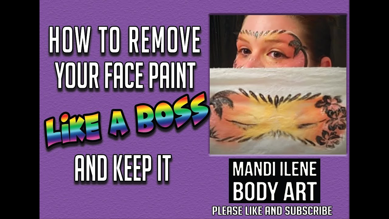 How to Apply (and Remove) Halloween Face Paint Like a Pro