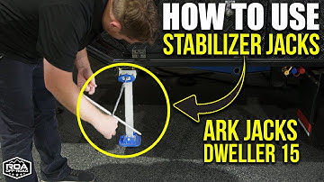 Using Your RV Stabilizer Jacks the RIGHT Way! How To Use RV Jacks Dweller 15 | ROA Off-Road (2023)