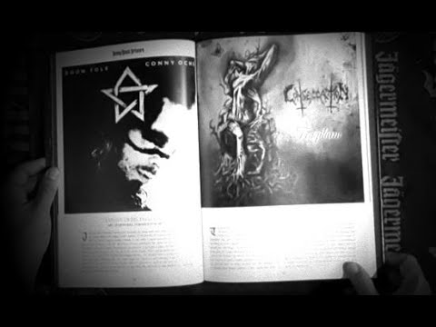 Consecration - Monochromes 2019 Art Book Flick Through - Fragilium Cover Art - Death Doom Metal UK