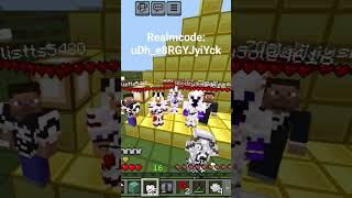 Join Now Realm #minecraft #mcpe #realms #smp #fyp #shorts