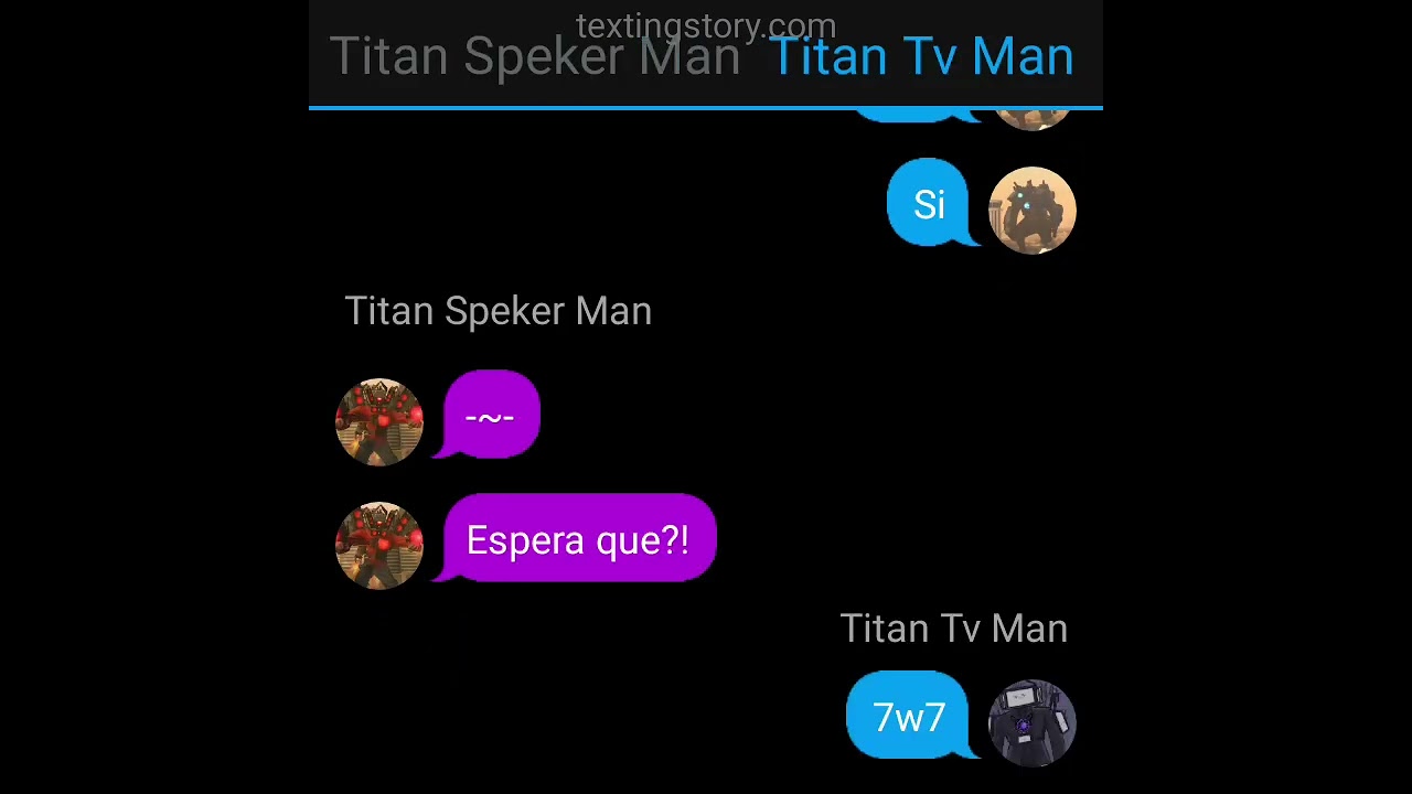 titan cameraman x titan speaker man