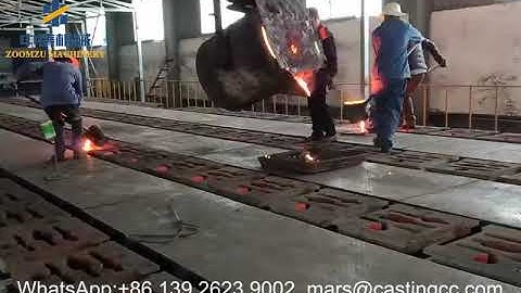 Horizontal parting flaskless complete foundry molding machine