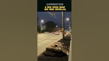 Unexpected Speed Bump 😧😧