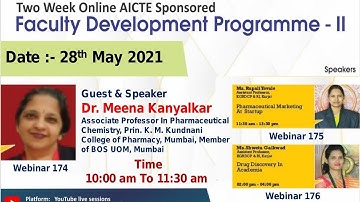 Day 9 : Session 1 : Two Week AICTE Sponsored FDP - Phase II