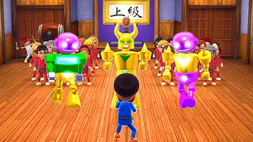 Wii Party U Dojo Domination Play as Ice Cube |StartGaming