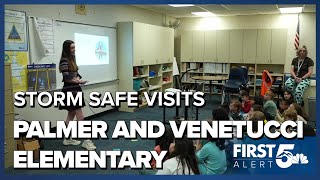 Storm Safe Visits Palmer Lake and Venetucci Elementary School