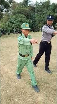 Pk hansip latian gerak jalan lucu