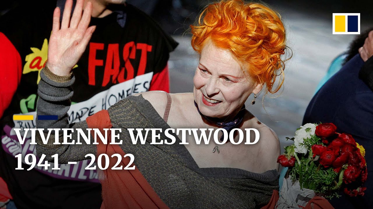 Vivienne Westwood, fashion designer, 1941-2022