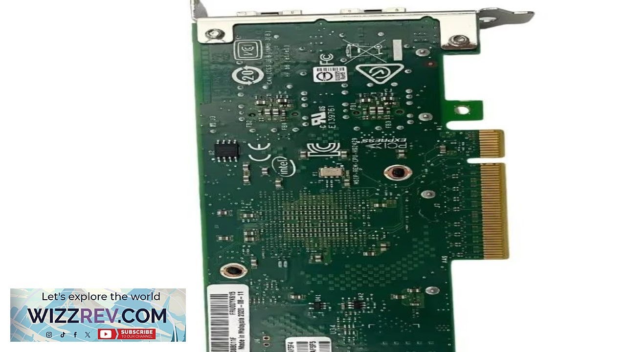Двухпортовый сетевой адаптер PCI Express 3.0 X8 10G Ethernet Converged Network Adapter X710 DA2