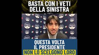 Donzelli: Basta con i veti della sinistra. Questa volta il Presidente non lo scelgono loro