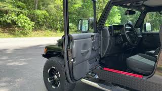 DAVIS AUTOSPORTS - BLACK WRANGLER LJ DRIVE