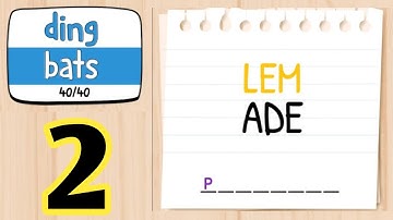 Tricky Words Ding Bats level 2