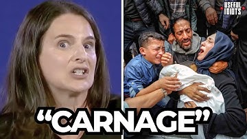Katie Halper DESTROYS Zionist Ex-Obama Aide on "Never Again" Speech | Useful Idiots