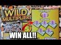 Bought 20 New "Wild Multiplier" Lottery Tickets And Won!!