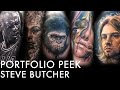 Tattoo Portfolio Peek - Steve Butcher