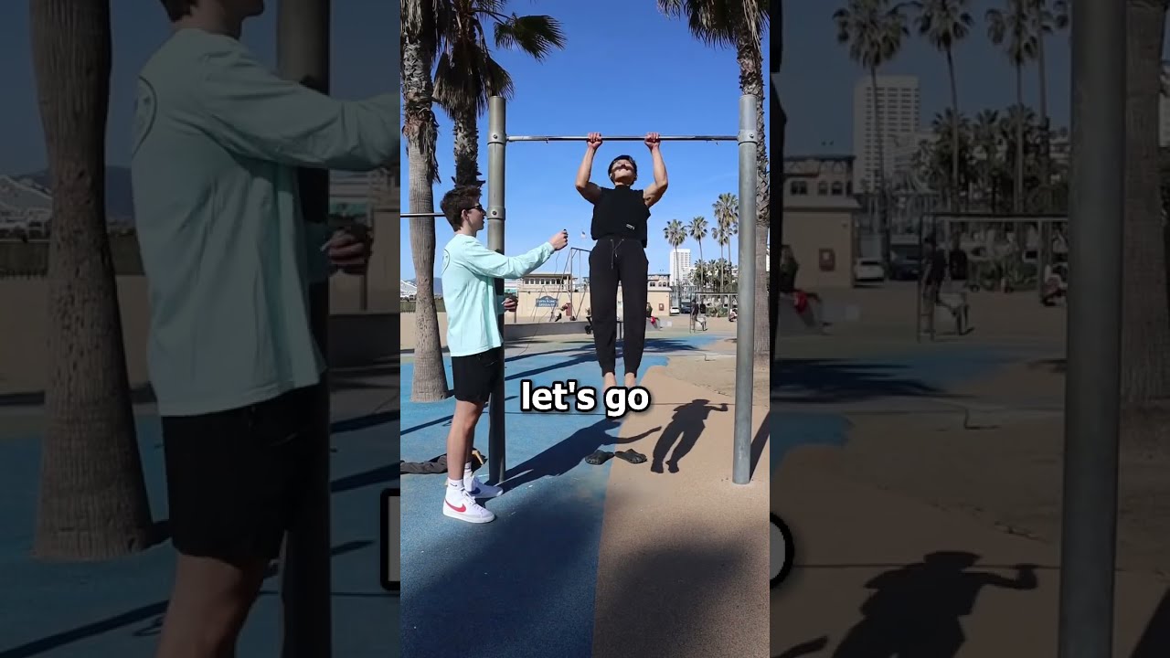 He Did 100 Pull Ups Interview Gym Lifting