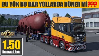 Bu Yük Bu Dar Yollarda Nasil Döner ?? Ets 2 Special Transport Dlc 1.50 Beta