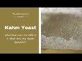 Kahm yeast  what else can i do with it  what are the health benefits