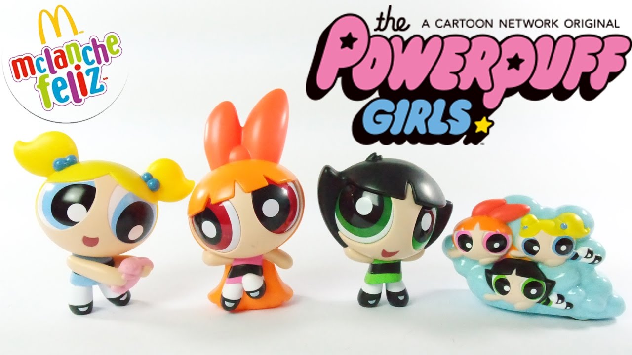 McLanche Feliz Out 2016: Meninas Superpoderosas - coleção McDonald's (review) - The Powerpuff Girls