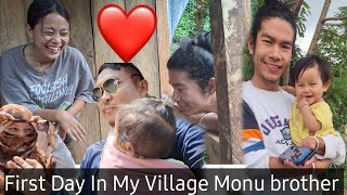 Monu Official First Day In My Village All The Way From Arunachal