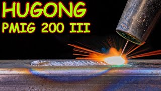 The best semi-automatic for aluminum welding // HUGONG PMIG 200 III.  Для сварки алюминия - самое то