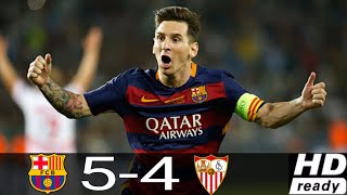 Barcelona vs Sevilla 5-4 ESPN (Relato Fernando Palomo) Supercopa de Europa 2015