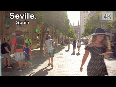 Seville, Spain Walking Tour ??? [4K]