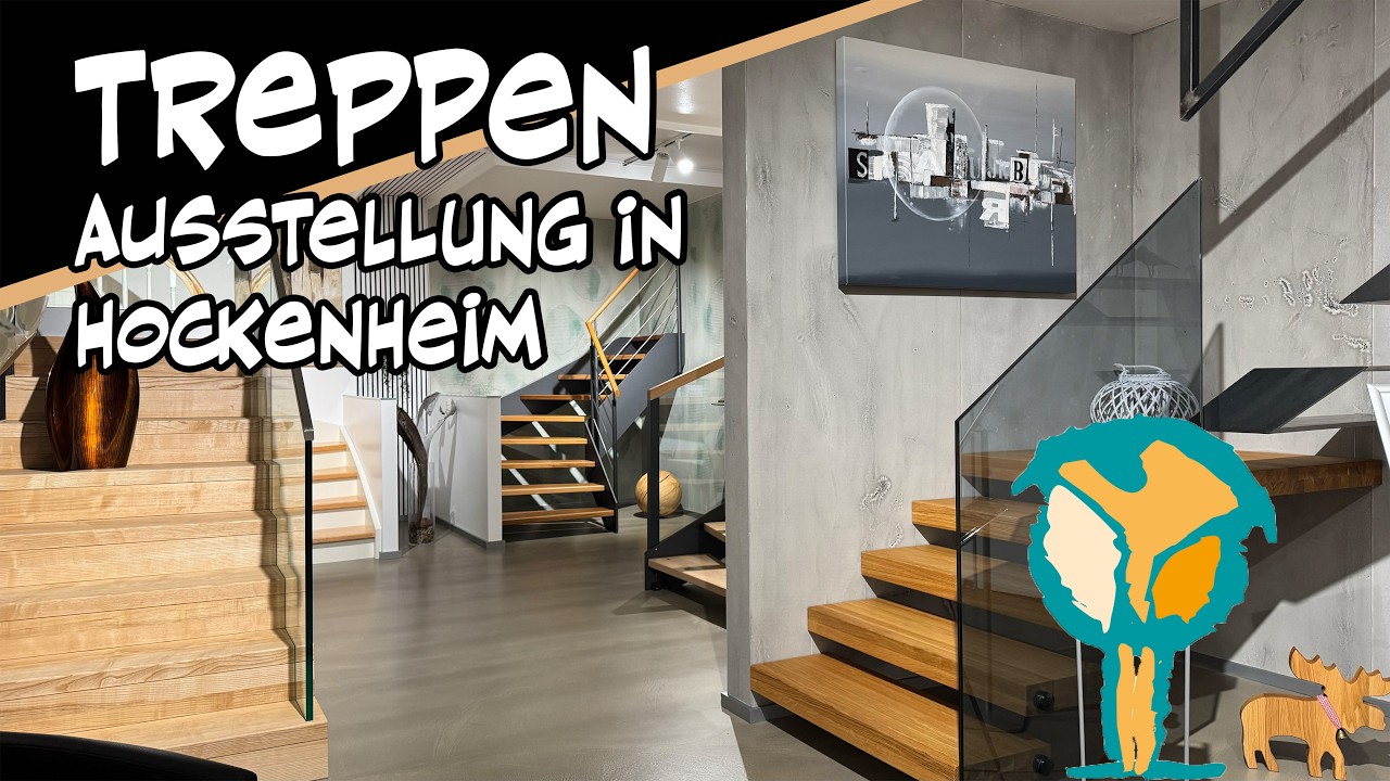 Wangentreppen, Bolzentreppen & mehr! Unsere Treppenausstellung im Überblick