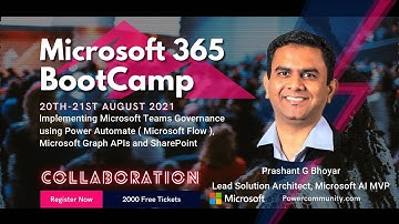 Microsoft Teams Governance using Power Automate, Microsoft Graph APIs & SharePoint - Microsoft 365
