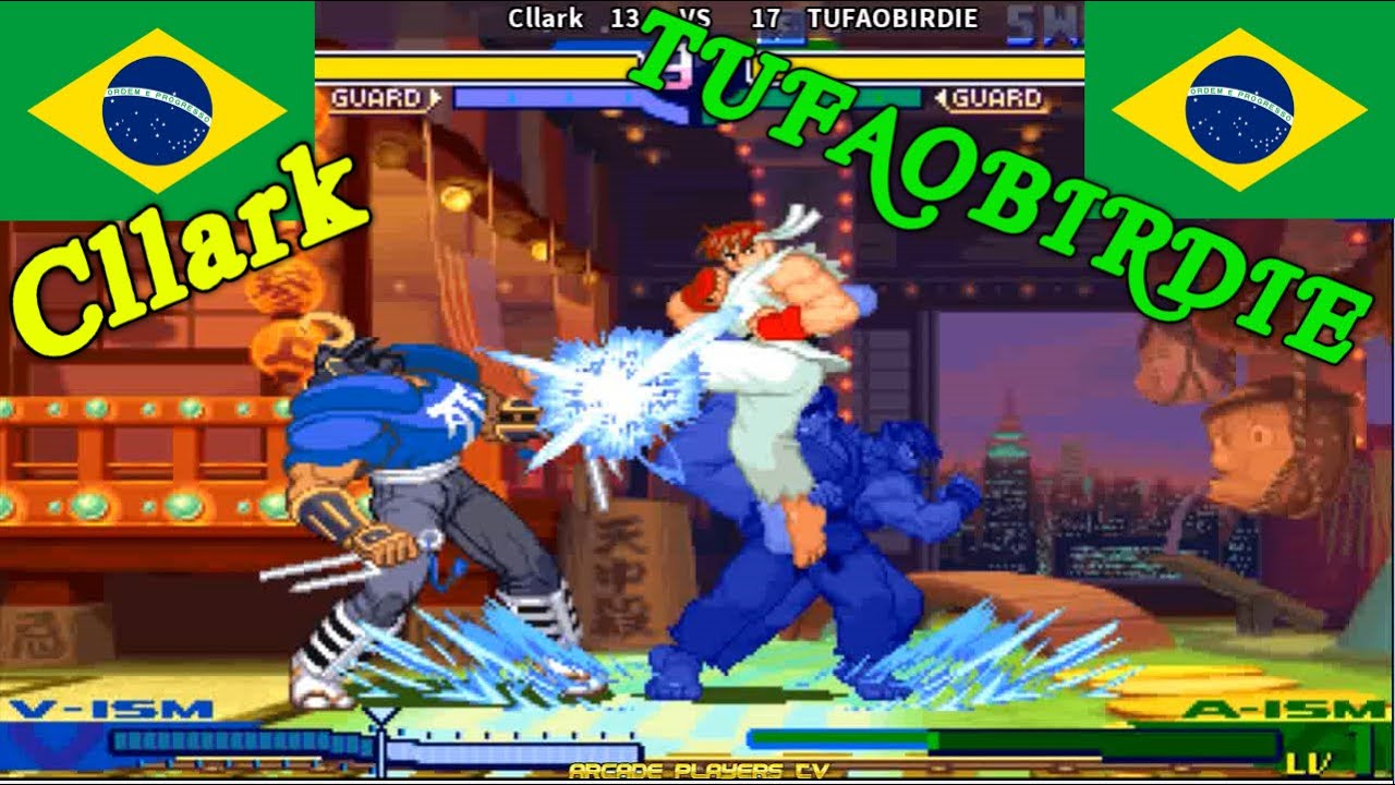 ストリートファイターZERO3 Cllark (Brazil) vs TUFAOBIRDIE (Brazil) - YouTube
