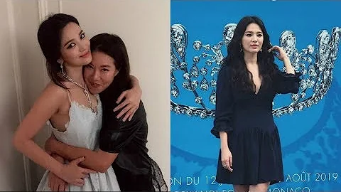 2019-07-12 画烟薰妆穿性感长裙出席活动 宋慧乔离婚后气场更形强大 - 天天要闻