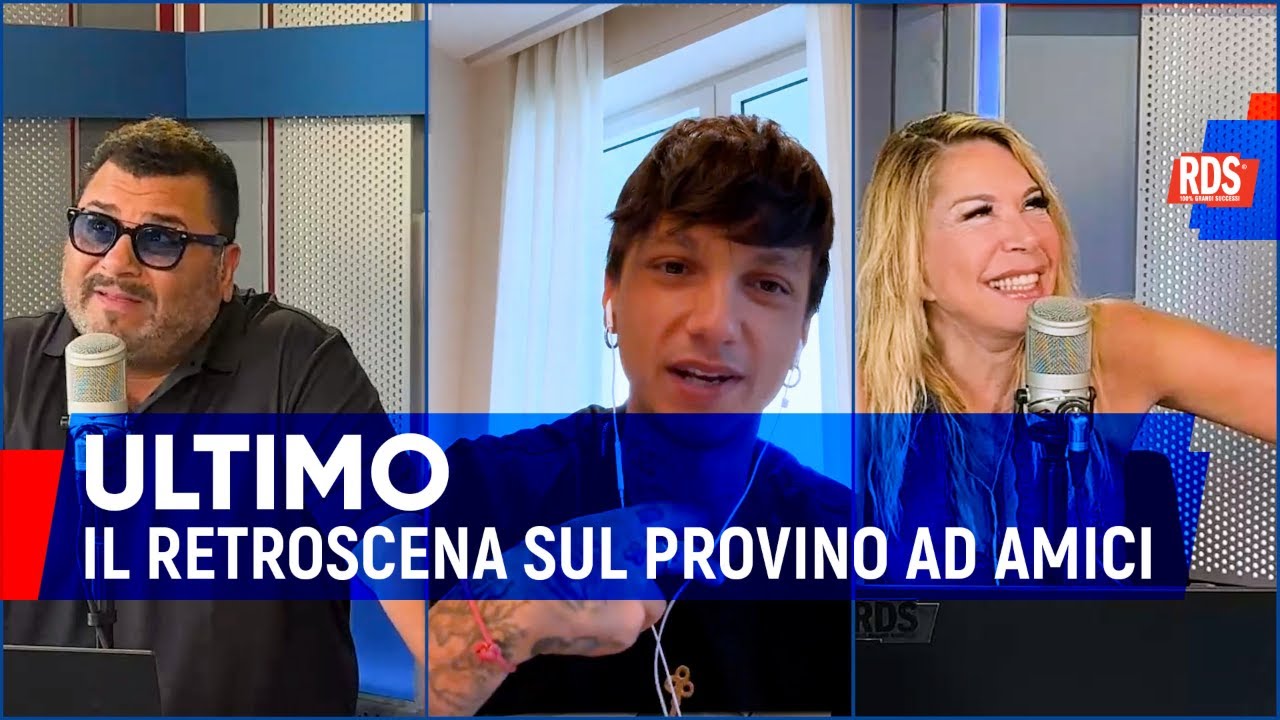 Ultimo: il racconto del provino ad Amici e le novità sul nuovo singolo 