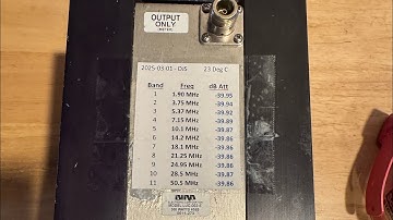 HP/Agilent E4418B Power Meter with 8482A and 8481D sensors to characterize Bird attenuator - KJ7E