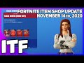 Fortnite Item Shop *NEW* BLACK WIDOW BUNDLE! [November 14th, 2020] (Fortnite Battle Royale)