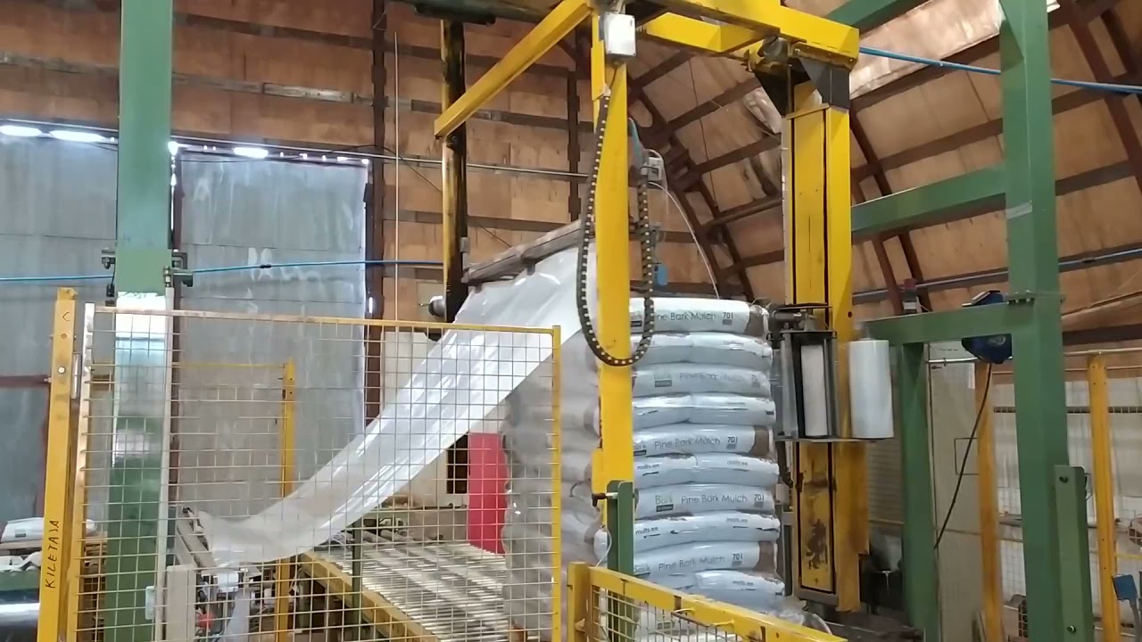 Baltic Bark wrapping machine