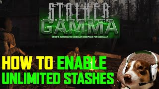 How To Enable Unlimited Stash Mod In Stalker GAMMA