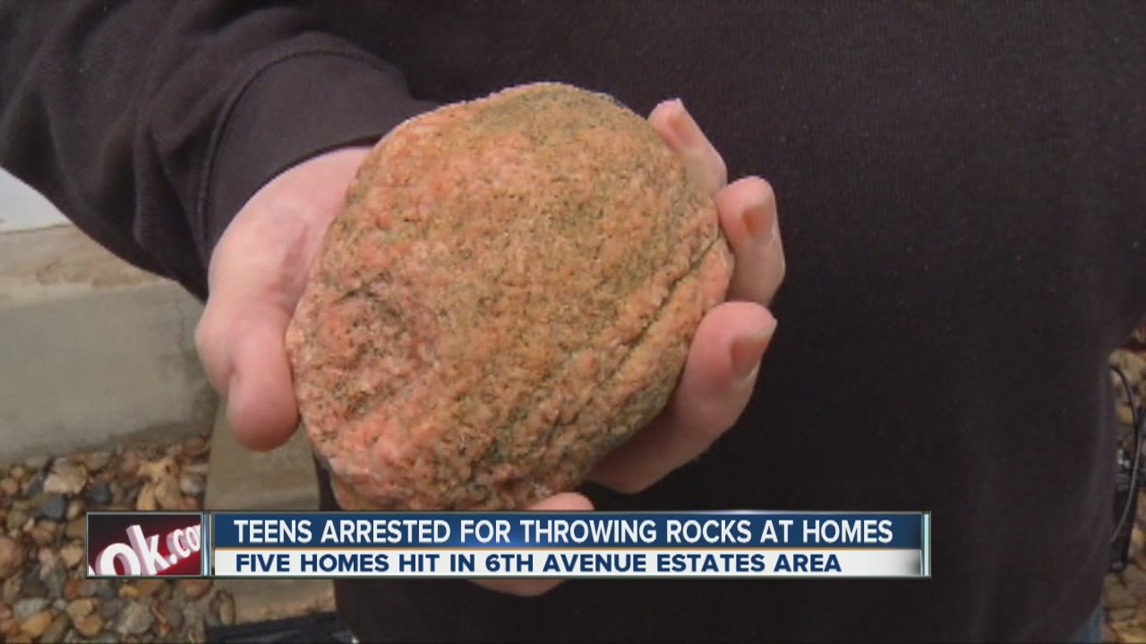 3 arrested for throwing rocks through windows in random homes YouTube