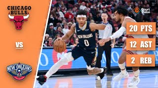 Tre Jones - 20 Points, 12 Assists, 2 Rebounds vs Pelicans - 2025-26 Regular Season