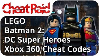 LEGO Batman 2: DC Super Heroes Cheat Codes | Xbox 360
