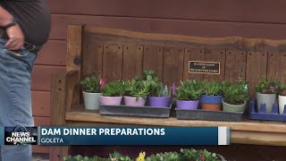 Devereux California makes succulent center pieces for Annual Goleta's Dam Dinner