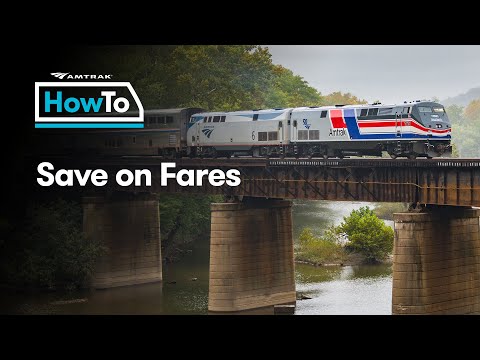#AmtrakHowTo Save On Fares