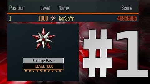 #1 RANKED BLACK OPS 3 Player WORLDWIDE on PLAYSTATION 4 (Hardcore Career Leaderboards)