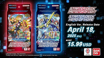 DIGIMON CARD GAME Starter Deck 20 & 21 Promotion Video