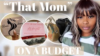 Mommy/Baddie on a budget| The Best affordable Amazon wig + Faux Mink lashes + Designer Dupes!